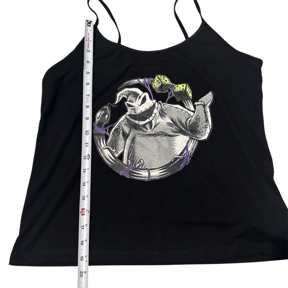 Disney Oogie Boogie women’s lightweight Black tank top size extra large - Picture 3 of 5